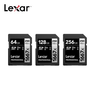 【蝦皮特選】Lexar 雷克沙 Professional 1667x SDXC UHS-II記憶卡