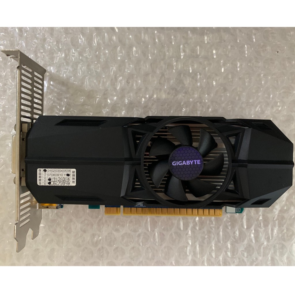 技嘉 GTX750 2GD5 6PIN供電 半高卡 顯示卡