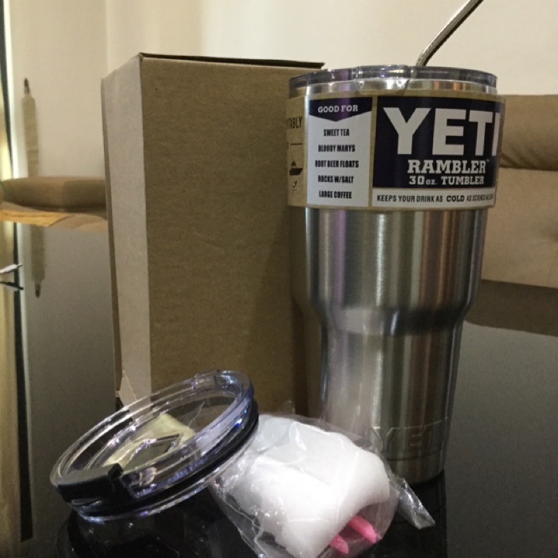 🎉🎊現貨不用等 YETI保冰杯 買一送三 套件組（送密封防漏蓋 吸管 杯刷）