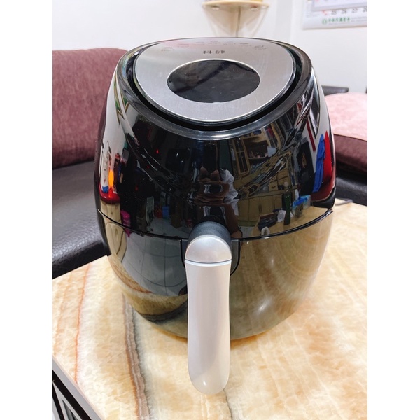 ✨科帥氣炸鍋✨免運！大容量5.5L雙鍋微電腦液晶觸控氣炸鍋(K0046-AF606)福利品 出清 清倉