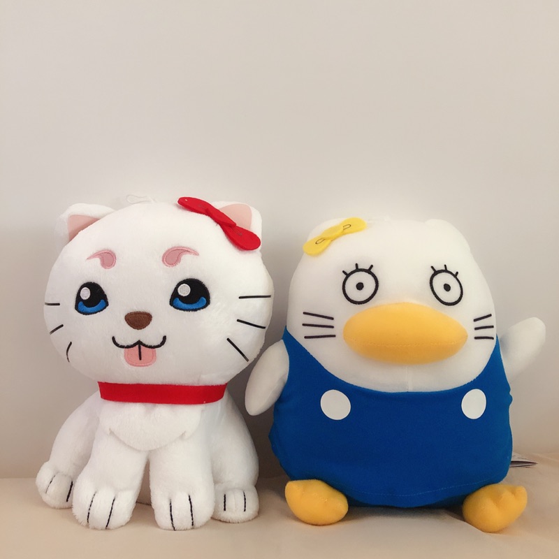 日本限定 三麗鷗聯名款 Hello Kitty 銀魂 定春 伊莉莎白 玩偶