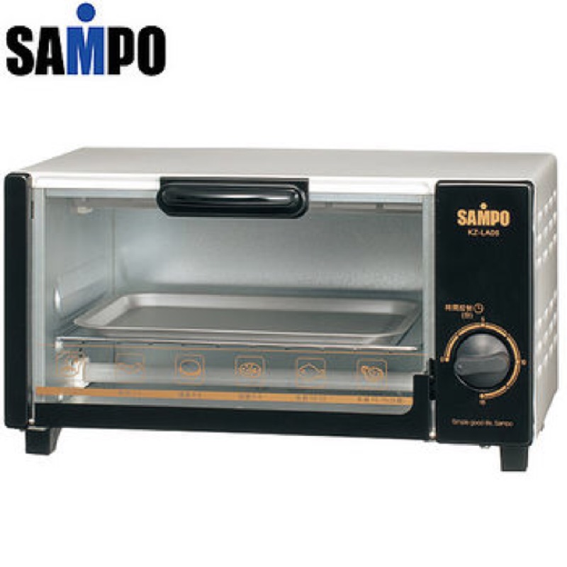 全新『SAMPO』☆聲寶-6L電烤箱 KZ-LA06