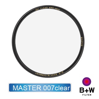 B+W MASTER 007 30.5 - 112mm Clear MRC nano 純淨超薄保護鏡【B+W官方旗艦店】