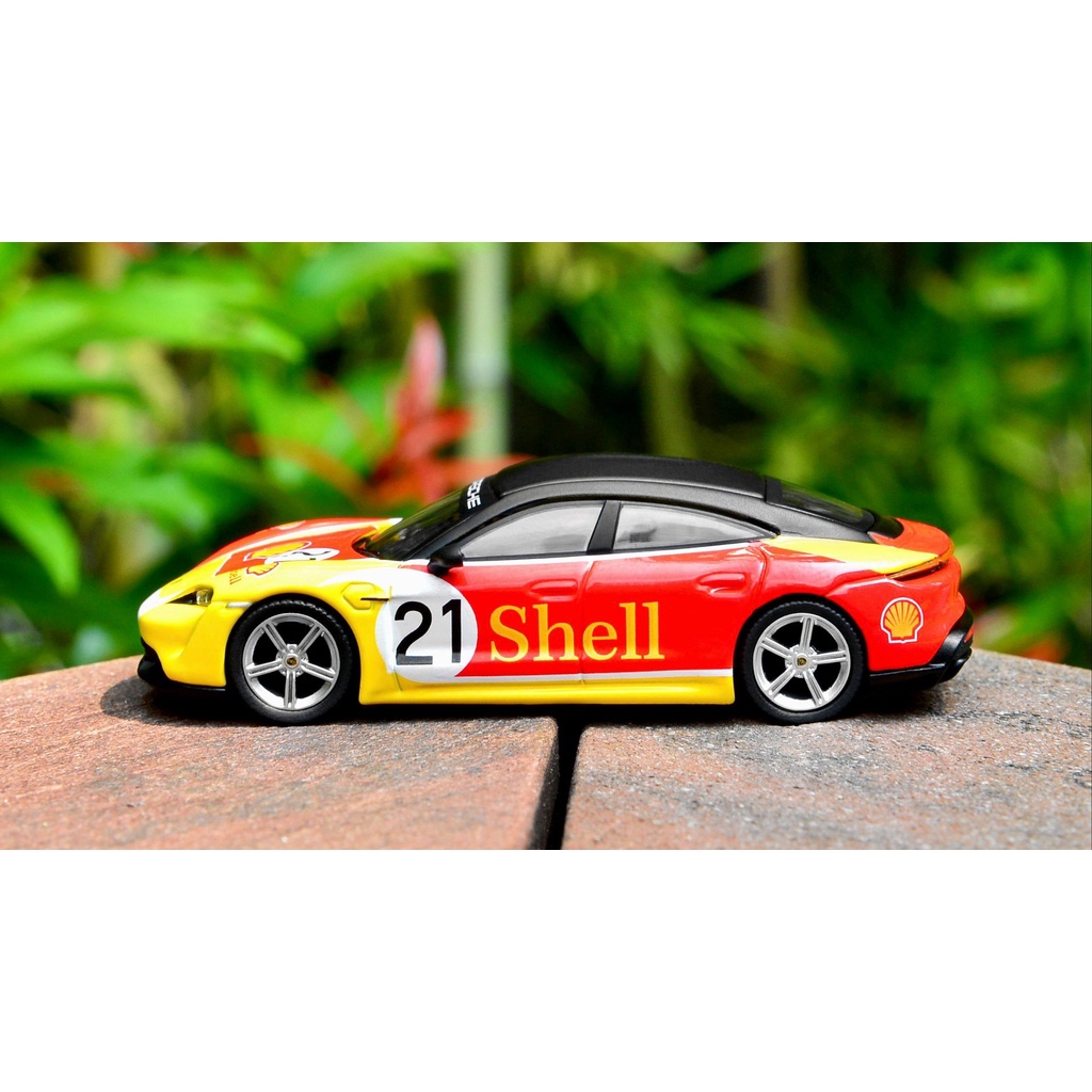 【模例】Mini GT 1/64 Porsche Taycan Turbo S Shell塗裝