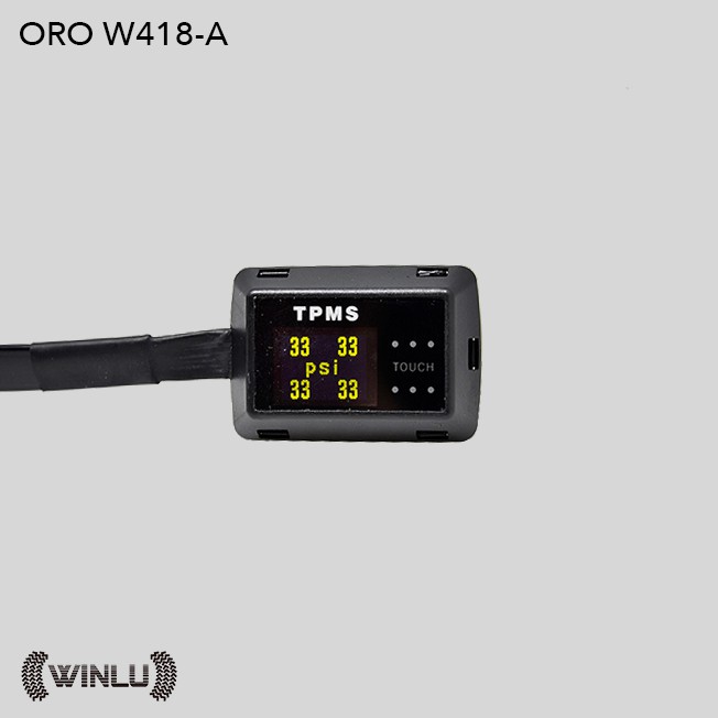 ORO W418-A 黏貼式胎壓偵測器【穩路汽車服務中心】