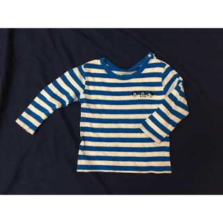 米奇條紋上衣 uniqlo