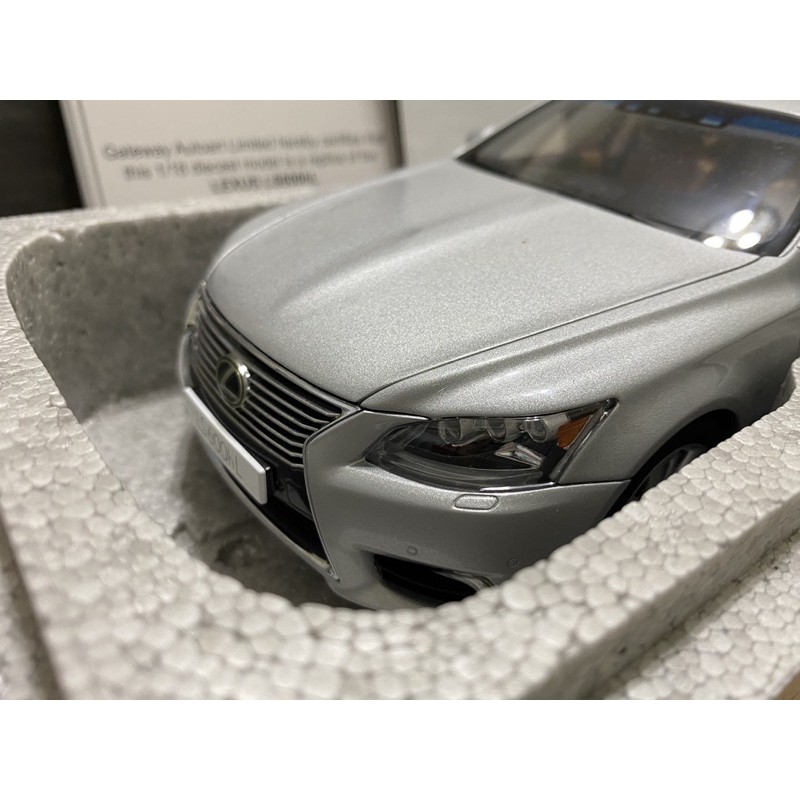 1 18 Autoart Lexus Ls600hl 銀配棕色內裝 蝦皮購物