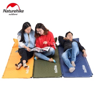 Naturehike NH 充氣睡墊 自動充氣 帶枕式單人睡墊 / 帶枕氣墊 / 露營睡墊 / 野餐墊 防潮墊