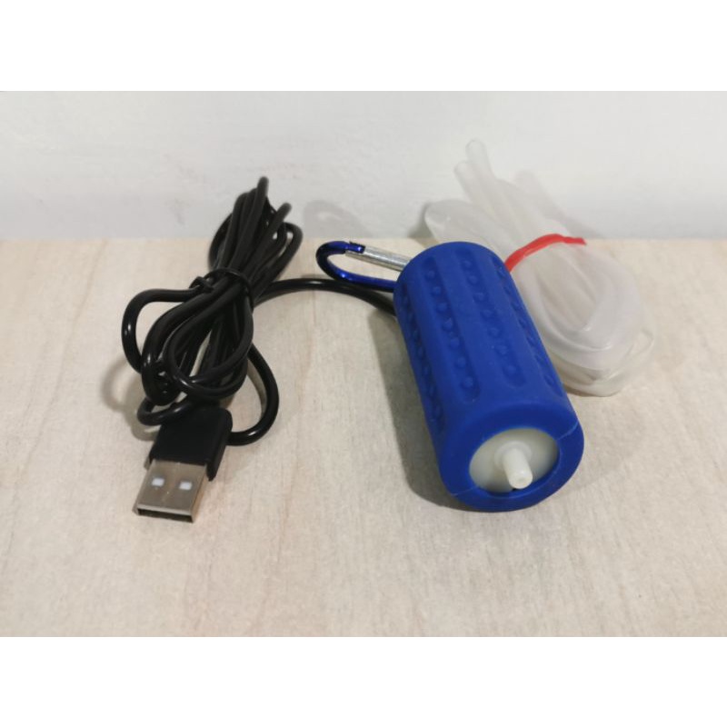 ［二手］水族用USB打氣機 打氣設備 水族用品 水族設備 USB 迷你 小型 水族箱必備 釣魚用品 氣泡石 打氣