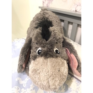 迪士尼商店 Disney store 藍色 屹耳 伊爾 eeyore 驢子 絨毛 娃娃 玩偶 布偶