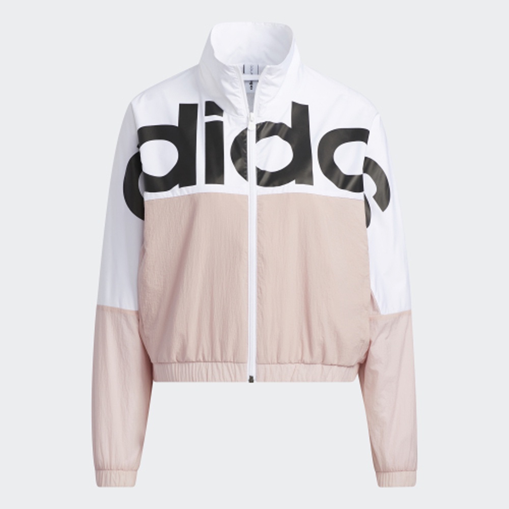 ADIDAS W ICONS+ TOP 女休閒外套 H36714 粉白