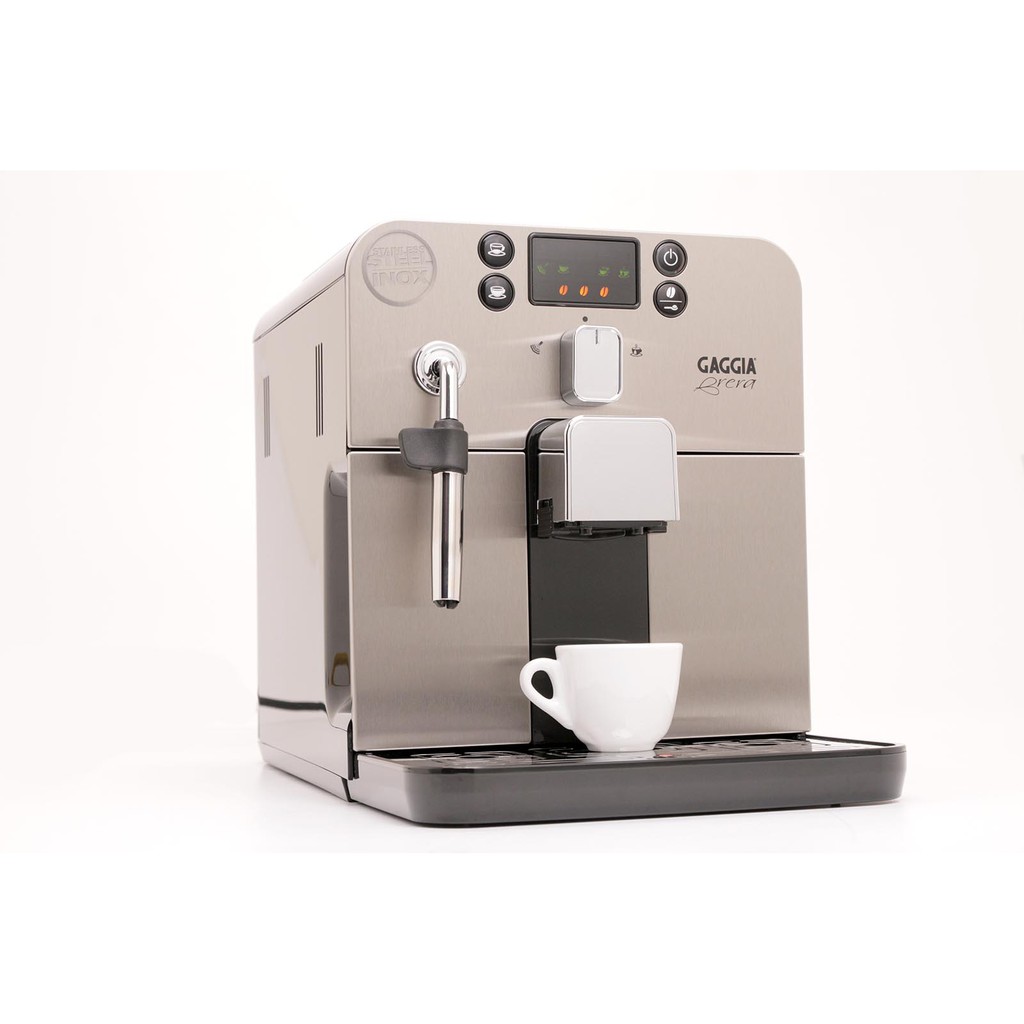 全新機特價出清最後一台 GAGGIA Brera 義大利全自動咖啡機-銀色(HG7249)