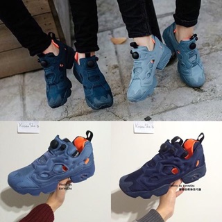 ✅現貨【Koreasha韓國代購】Reebok pump 二代藍魂 粉藍橘、湛藍橘