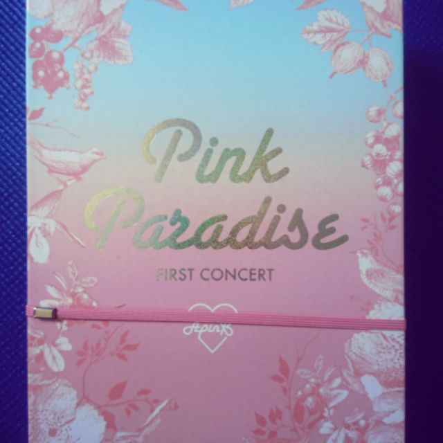 Apink pink paradise 演唱會寫真dvd 官方週邊