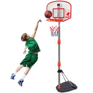 兒童籃球架 1.7米 升降籃球架 電子計分 計分籃球架 NBA 電子計分板 籃球 投籃機【G11004602】