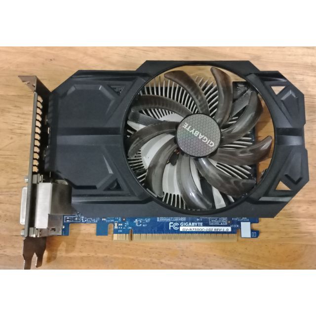 技嘉GTX750 1G 顯示卡