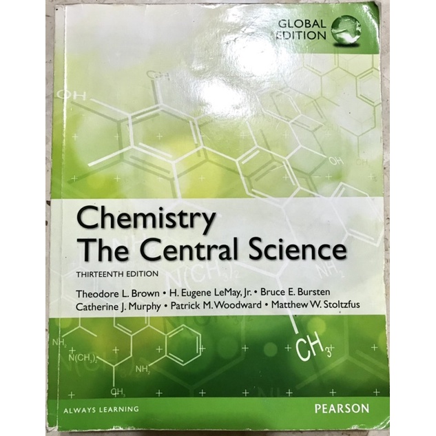 Chemistry The Central Science 13th 大學普化原文用書