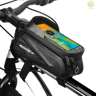 YA4040殼殼自行車包前梁包山地車手機手機屏上管包馬鞍鞍跑步裝備