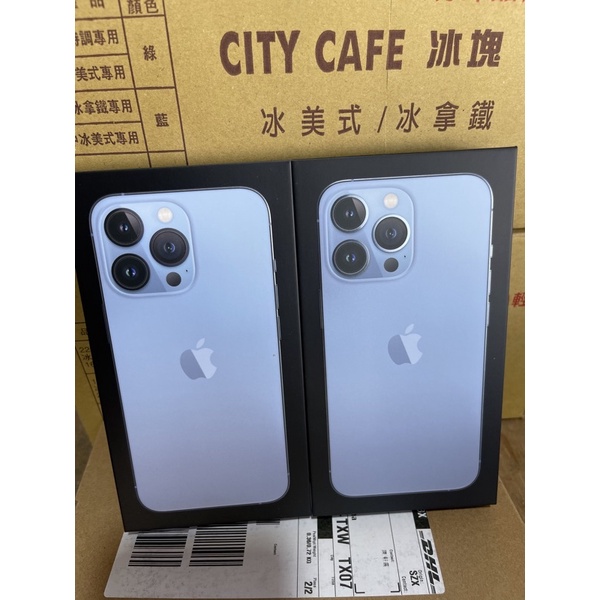 全新未拆封公司貨 iPhone 13 pro max 256g 天峰藍 寶寶藍