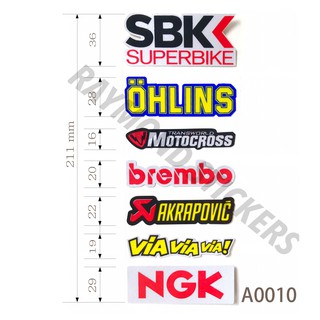 彩貼 機車彩貼 FORCE BWS CYGNUS勁戰 FNX JET GP RACING A0010