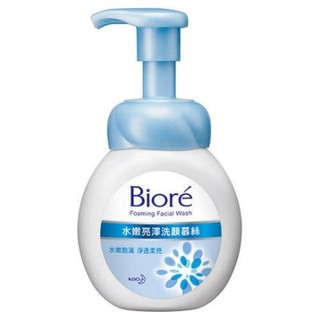 Biore 蜜妮 水嫩亮澤洗顏慕絲160ml