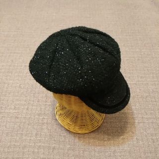 全新 時尚 達芙妮 DAPHNE 亮亮 銀蔥 經典黑 報童帽 貝雷帽 帽子 原價1580 ❤ooh.lala❤