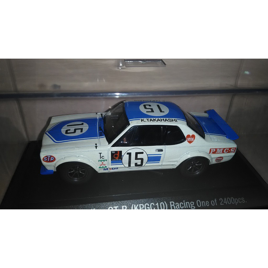 Ebbro Nissan Skyline Gt R Kpgc10 Racing 1 43 金屬模型車 蝦皮購物