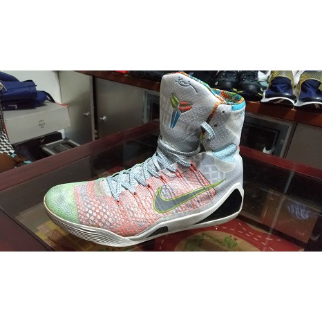 Kobe IX 9 Elite Premium What the 彩虹鴛鴦US12=30cm