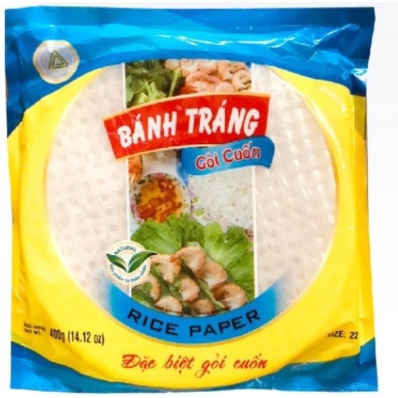 越南春捲皮 生春捲 BANH TRANG Banh Trang Goi Cuon（超商最多12包）箱購請私訊確認