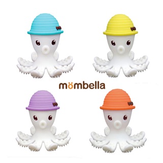 mombella 樂咬咬章魚固齒器 盒蓋裝(4色)