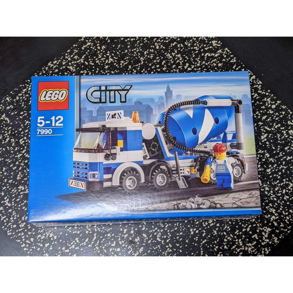 樂高LEGO城市CITY系列7990混凝土水泥車