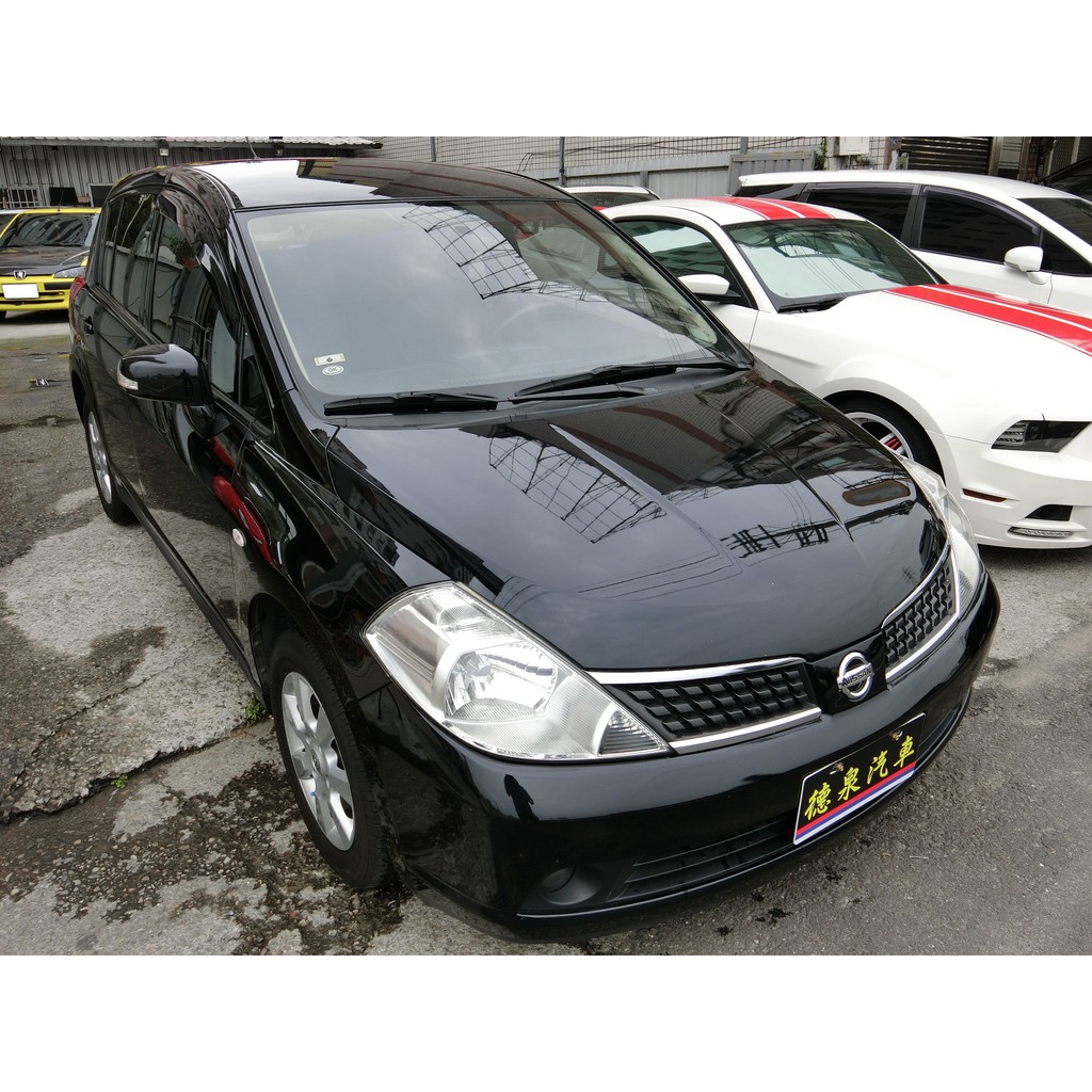豬豬人中古車 德泉汽車 10年日產tiida 五門掀背款 I Key 定速 中部第一實價車商 蝦皮購物