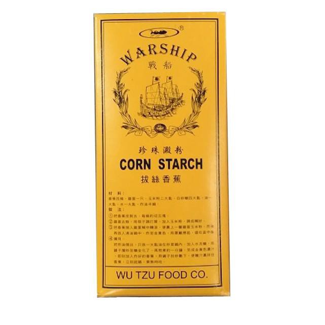台灣 戰船牌 Warship 玉米粉 Corn Starch 400g 拔絲 地瓜 戰船 玉米 澱粉 珍珠 甜點粉 布丁