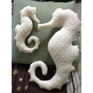 企兒手作-豆豆布海馬抱枕