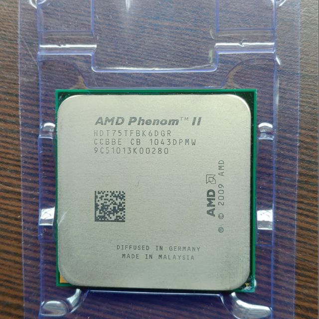 AMD phenom II X6 1075T裸U不含風扇