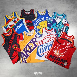 MITCHELL & NESS M&N BIG FACE Jersey 大LOGO 球衣【MN21A-TK01】