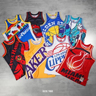 MITCHELL & NESS M&N BIG FACE Jersey 大LOGO 球衣【MN21A-TK01】