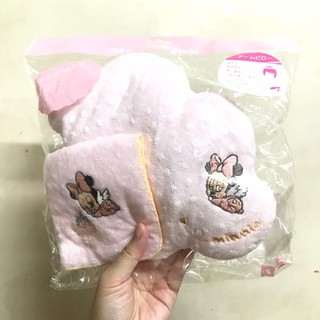 [庭仔日貨] [現貨] 日本 迪士尼園區限定 米奇 米妮 口水巾 手帕 嬰兒靠枕 哺乳枕 哄睡枕