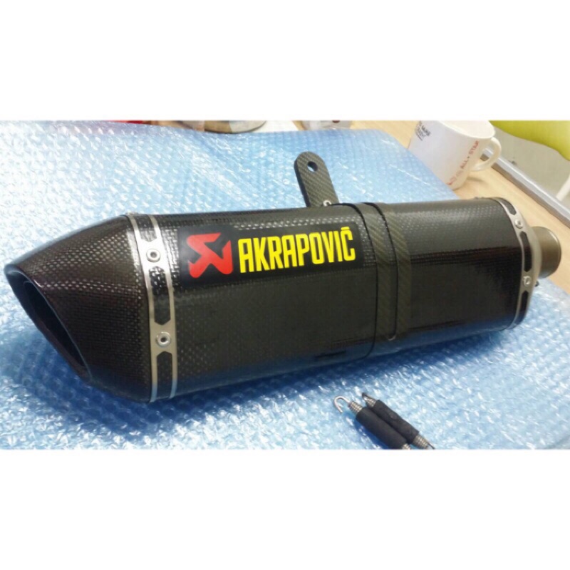 AKRAPOVIC 蠍子管 六角嘴 通用型 非 斜嘴管Ninja CBR R15 R6 GSX-R BWS Jet 勁戰