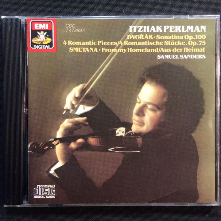 Dvorak德弗札克-小提琴奏鳴曲 &amp; Smetana史麥坦納-我的祖國 Perlman帕爾曼/小提琴 英國版