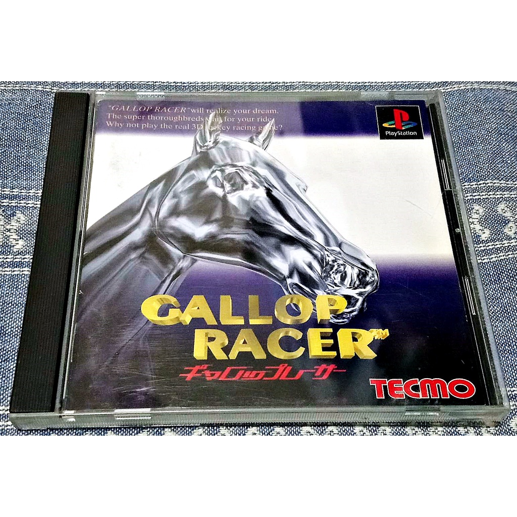 歡樂本舖 PS1 PS 疾風對戰 競馬 Gallop Racer 賽馬 日版 PS3主機適用 B3/G8