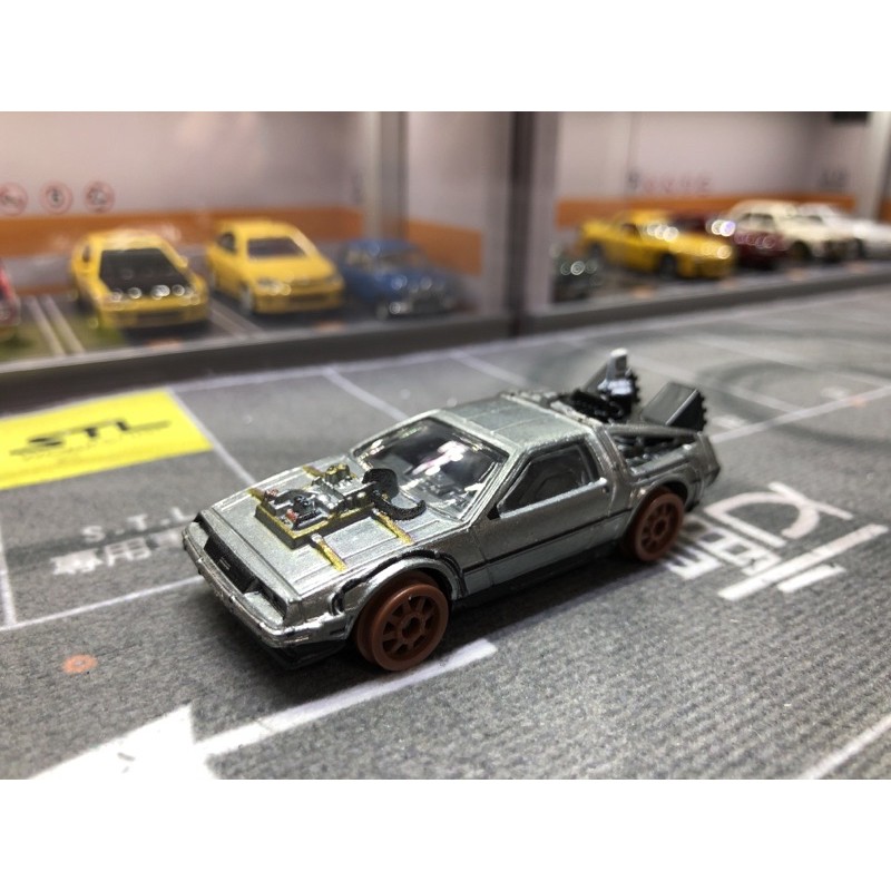 風火輪 回到未來HOTWHEELS BACK TO THE FUTURE III DELOREAN DMC-12