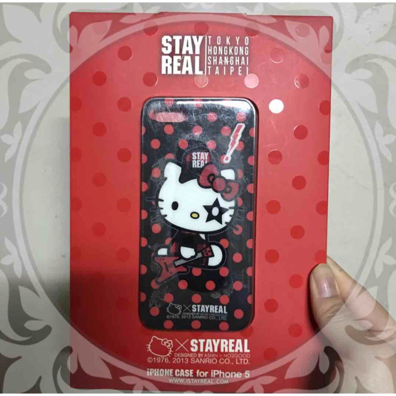 STAYREAL X Holly Kitty 聯名iphone5手機殼