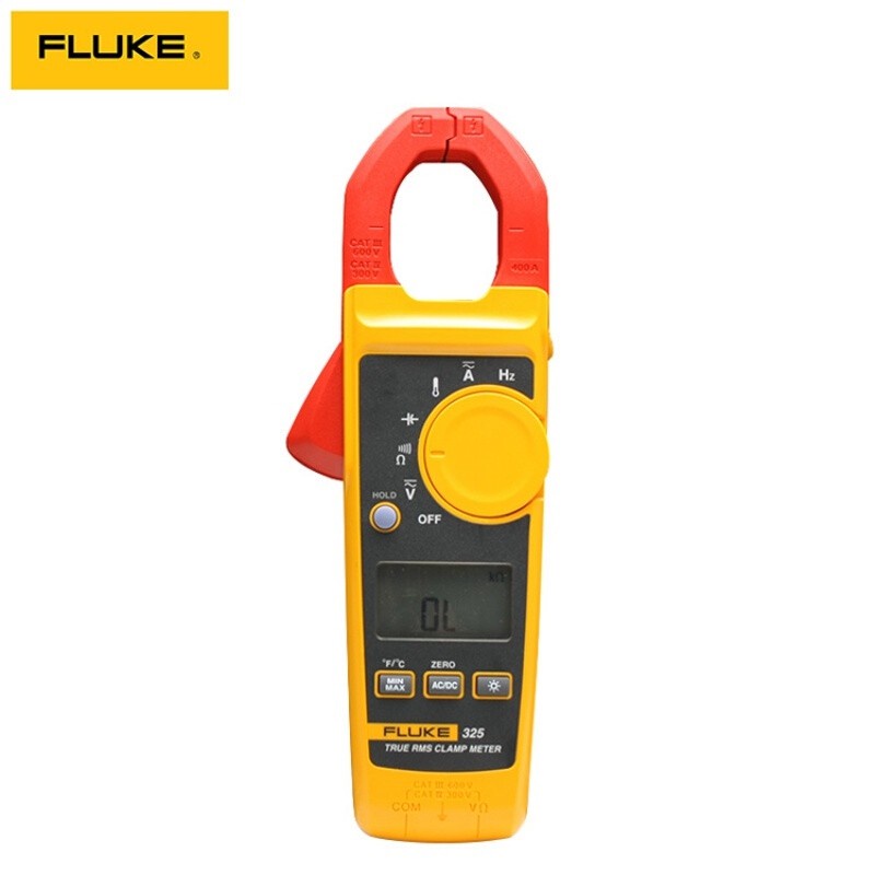 Fluke 325 真有效值鉗形表 AC DC 電流和電壓測試儀 電阻電容頻率溫度萬用表