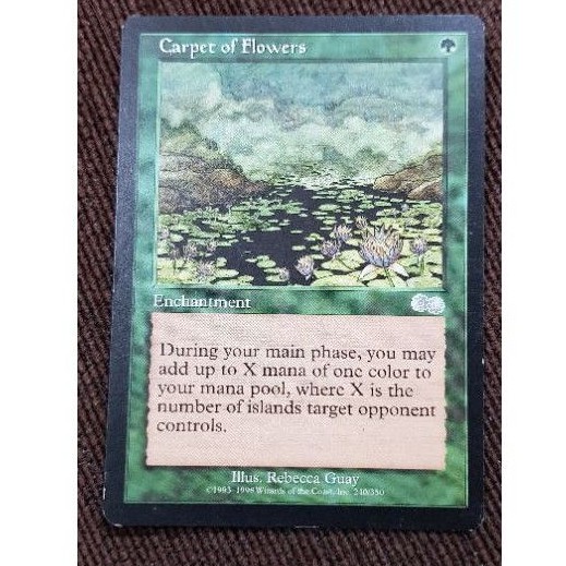 MTG 花の絨毯/Carpet of Flowers 英語版2枚B [USG] 販売数No.1