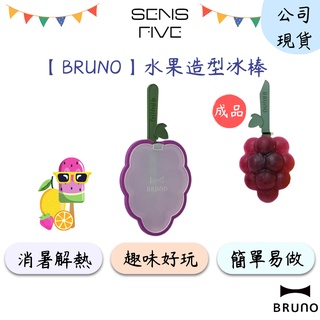 【BRUNO】水果造型冰棒(3款) BHK170 冰棒模型 手做 冰棒 冰棒盒 冰棒模 雪糕模具 製冰棒模具 公司現貨