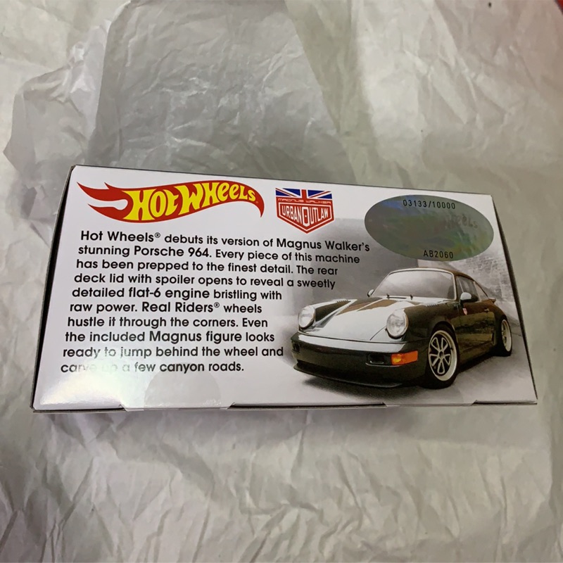 hot wheels porsche 964 magnus walker