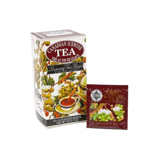 新貨到,本月促銷【即享萌茶】MlesnA Canadian Icewine Tea曼斯納加拿大冰酒風味紅茶30茶包/盒