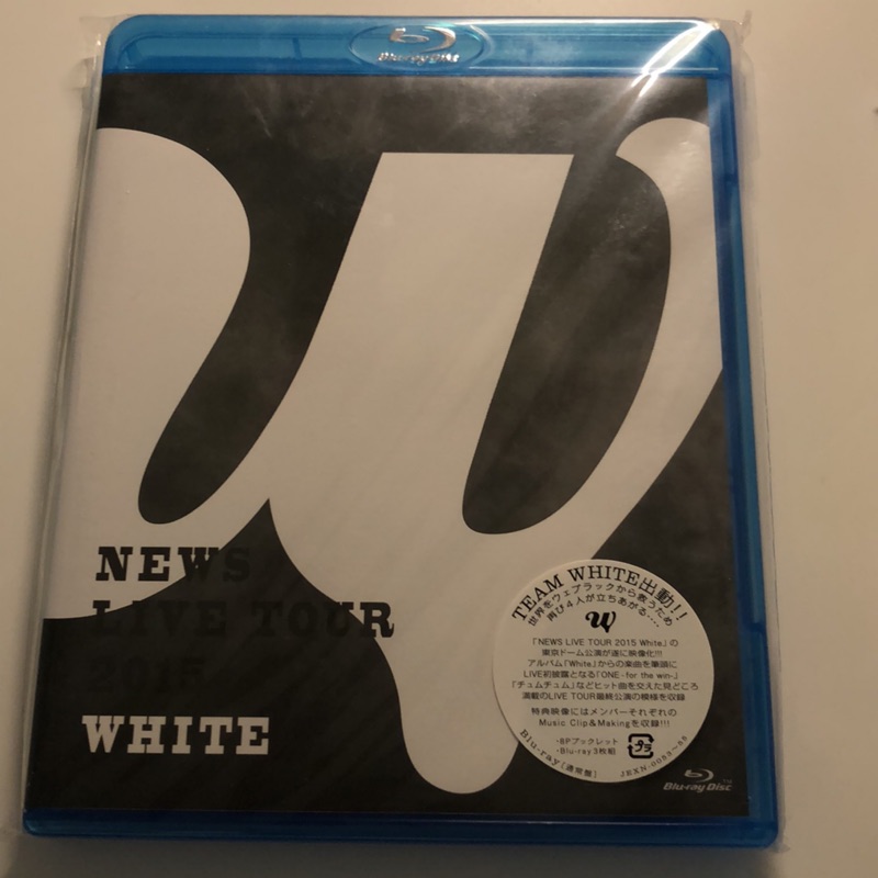 降價 傑尼斯news White Quartetto Neverland 通常盤藍光 蝦皮購物