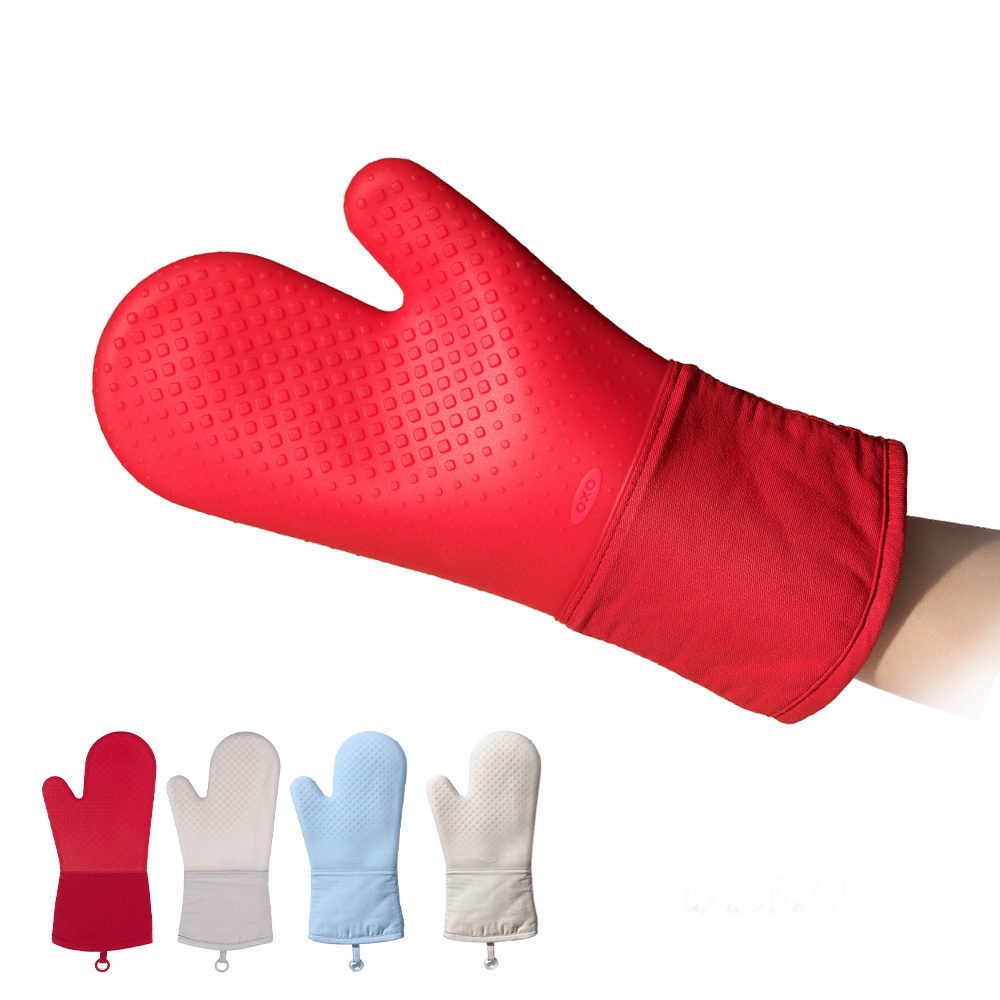 [現貨出清]【OXO】矽膠隔熱手套(耐熱220度)-共5色《WUZ屋子》防燙手套 烘焙手套 耐熱手套|